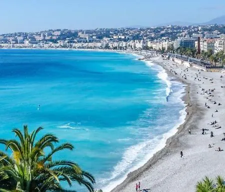 Nice 2 Pieces 200 M Mer Promenade Des Anglais Atypique Original شقة نيس