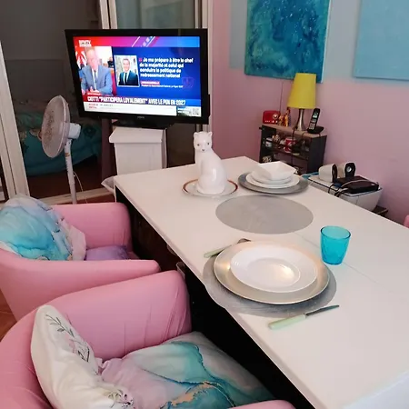 Hebergement Chez Annie Harmonia Chambre Sdbs Wc Exclusifs 200 M Mer Plages * Nice